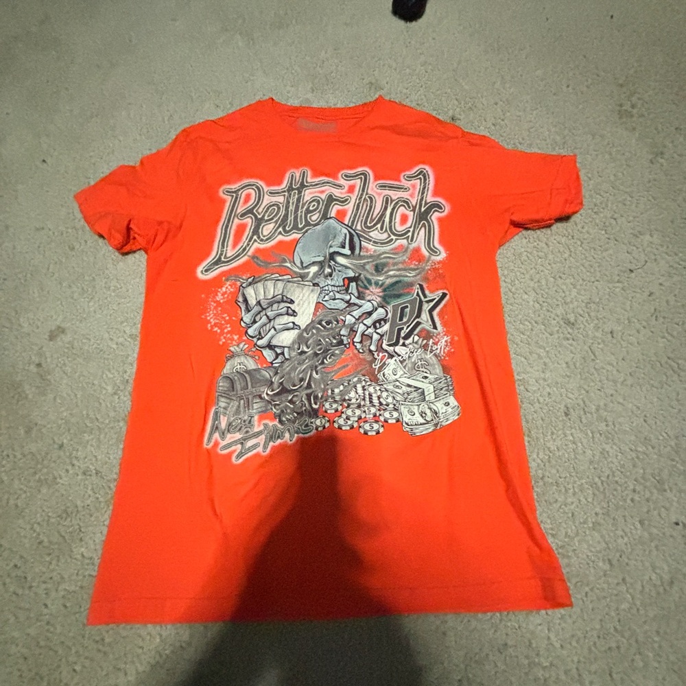 Orange Graphic T-Shirt